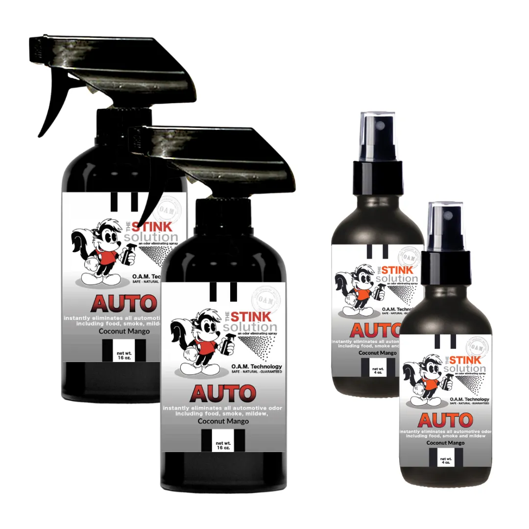 Buy 2 Get 2 FREE Bundle - Auto Odor Eliminating Spray