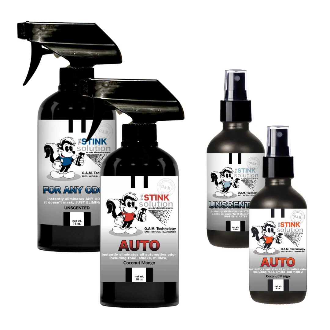 Buy 2 Get 2 FREE Bundle - Auto Odor Eliminating Spray