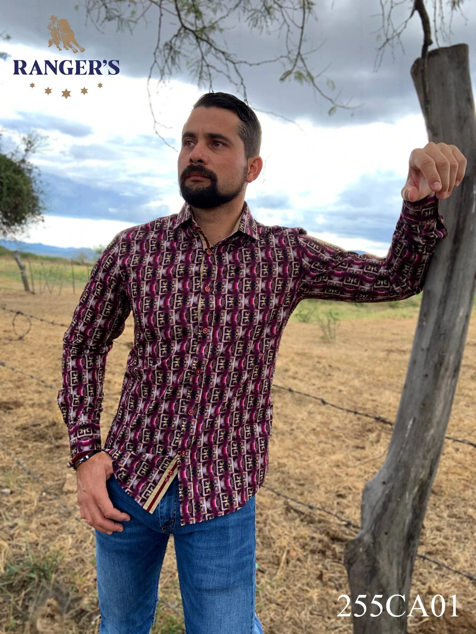 Camisa Ranger's Elegant Collection Estilo Segovia 255CA01