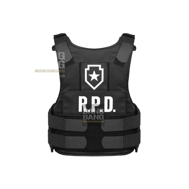 CAPCOM Biohazard / Resident Evil 2 R.P.D. Leon S Kennedy Soft Armor Vest with Patches - Limited Edition Official Licensed Products (Unique Serial No.)