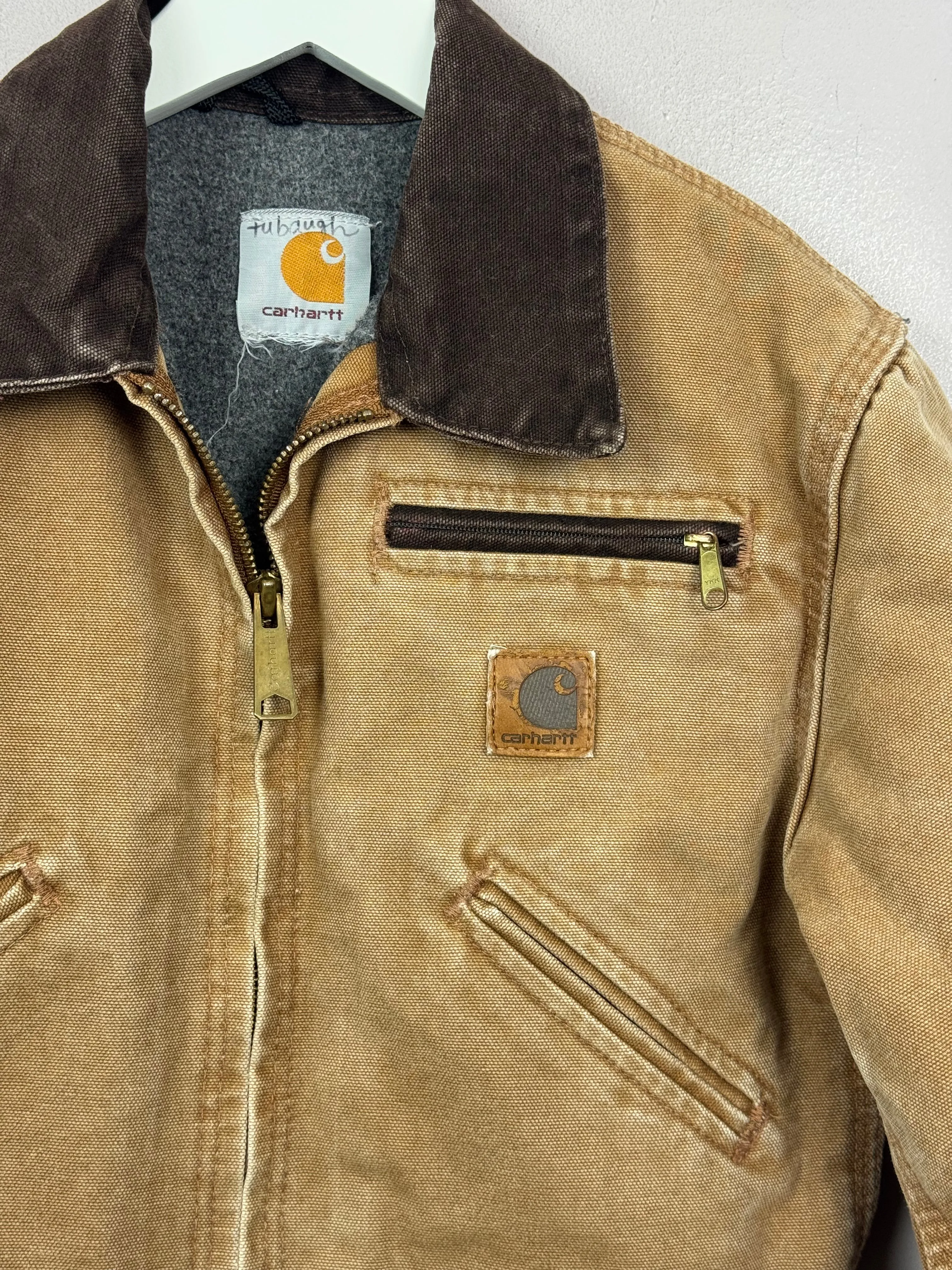 Carhartt Tan Collar Jacket 4-5y