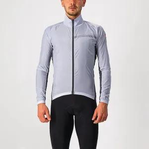 Castelli Squadra Stretch Wind Jacket Silver Grey/Dark Grey