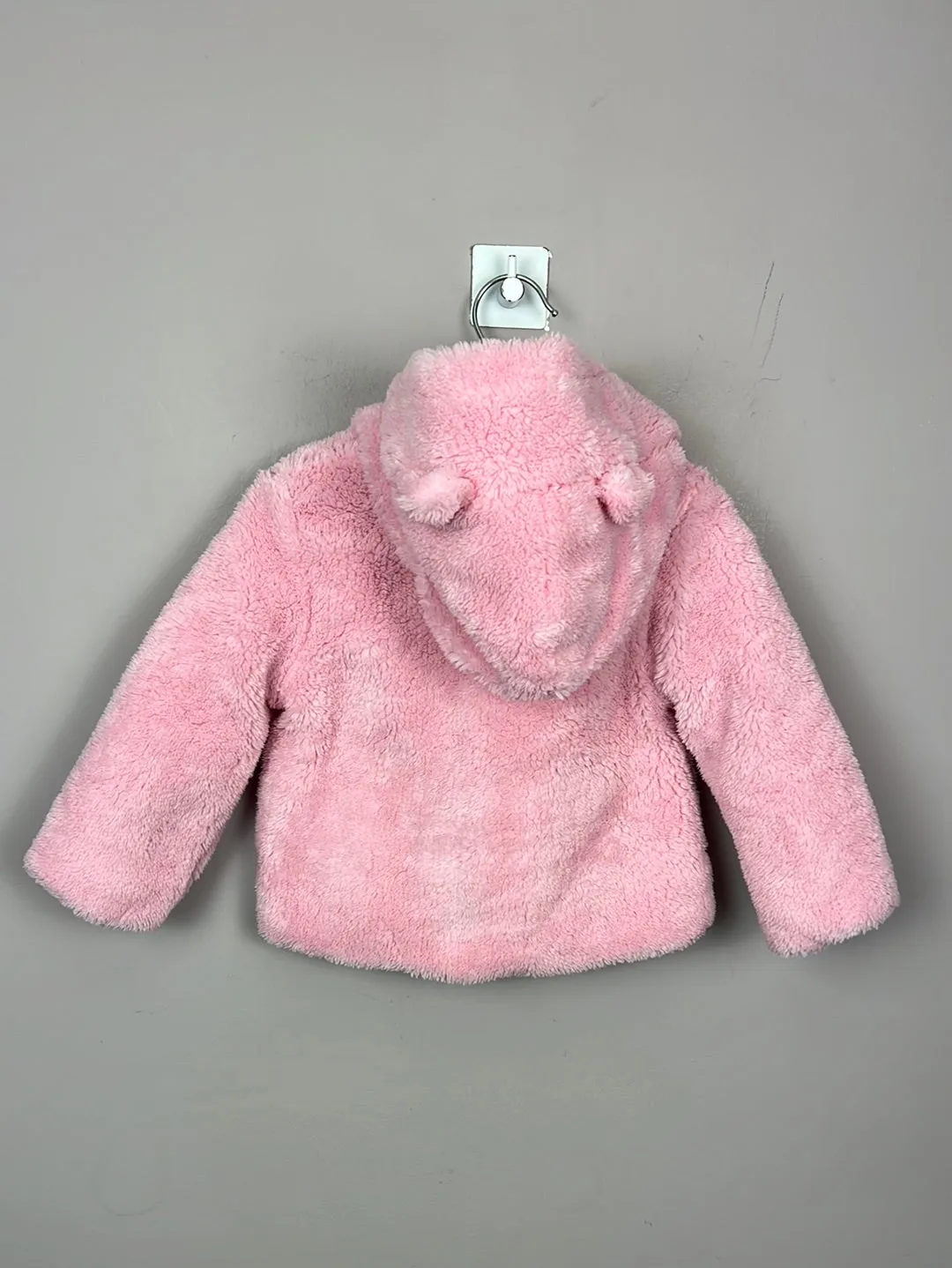 Cath Kidston Pink Fleecy Jacket 3-6m