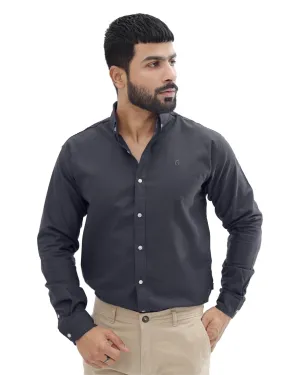Charcoal Gray Casual Shirt