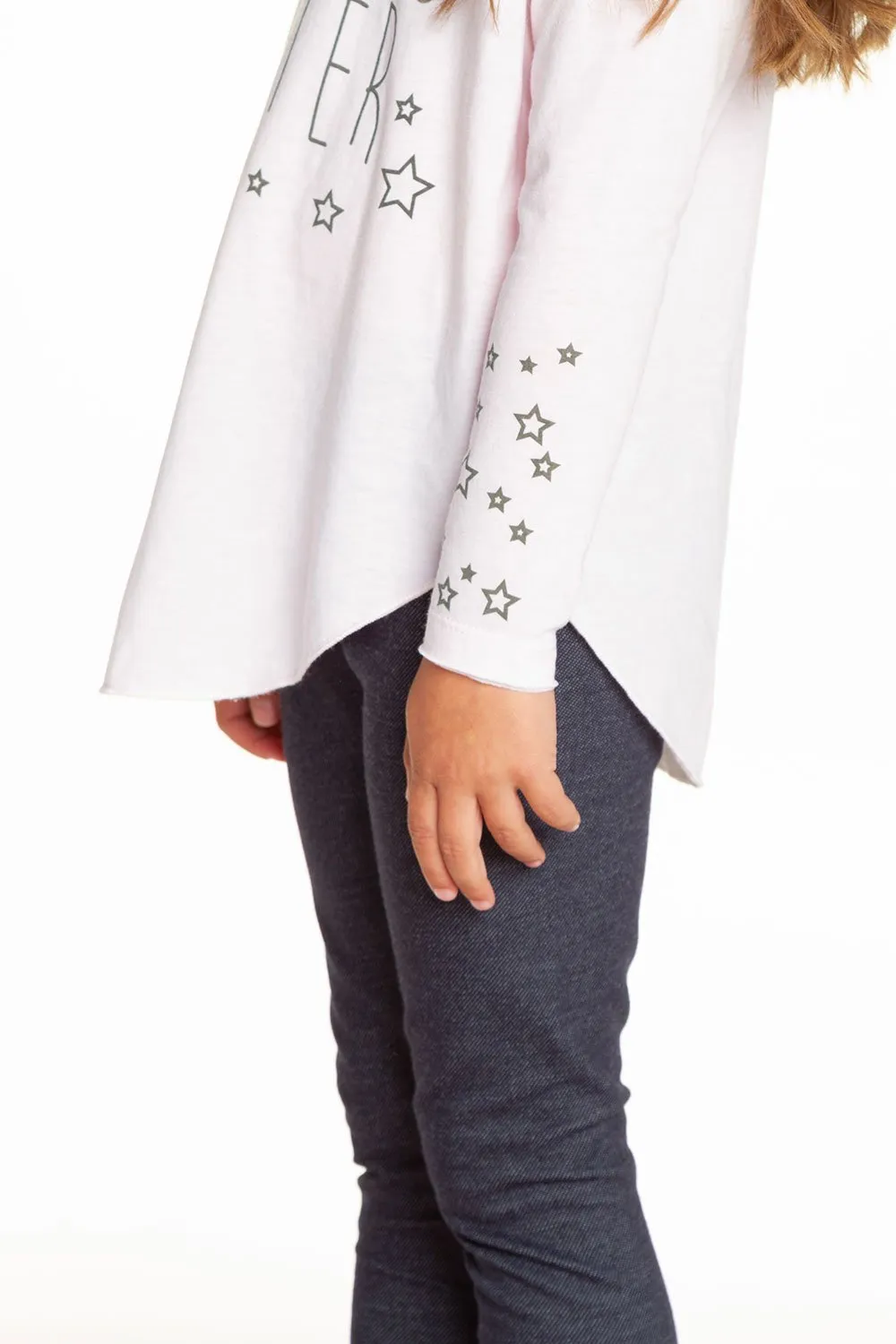 Chaser Best Big Sister Vintage Jersey L/S Tee