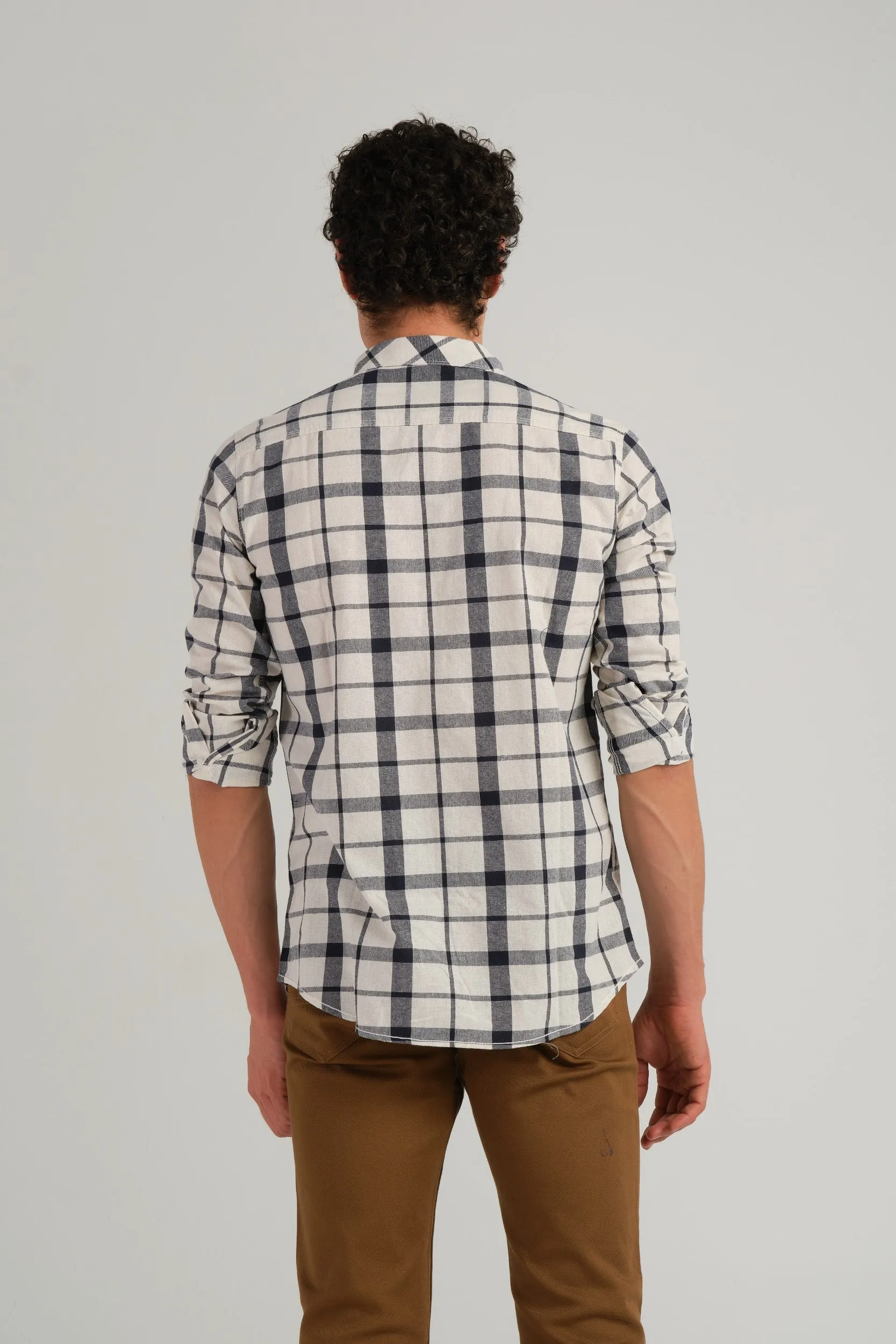 CHECKERED SLIM FIT SHIRT