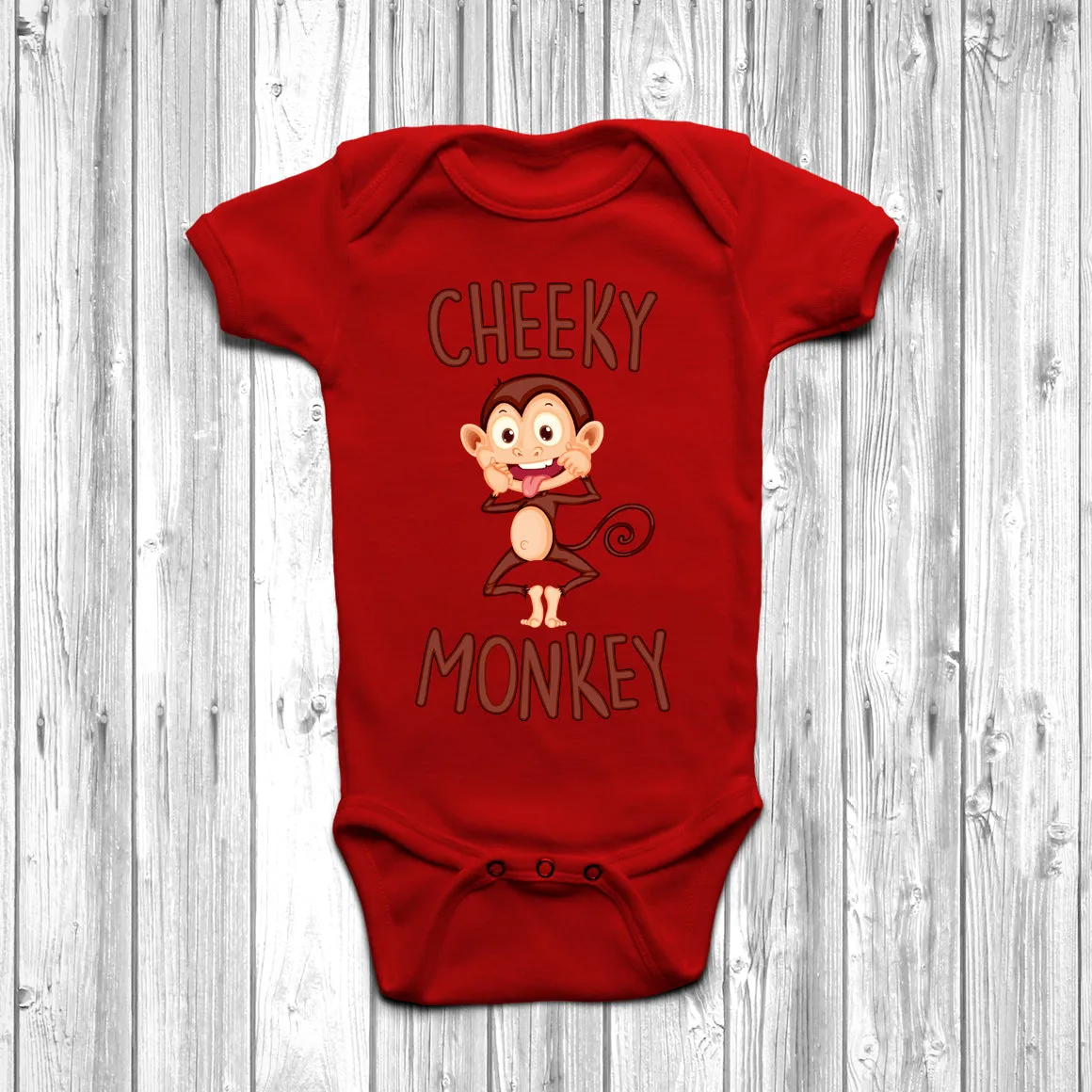 Cheeky Monkey Baby Grow