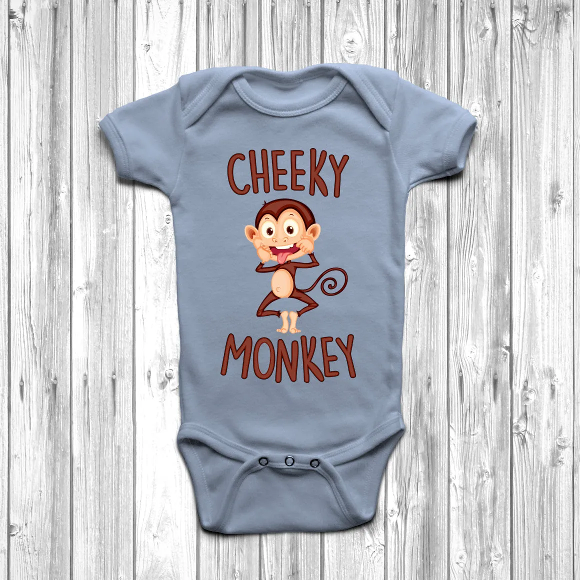 Cheeky Monkey Baby Grow