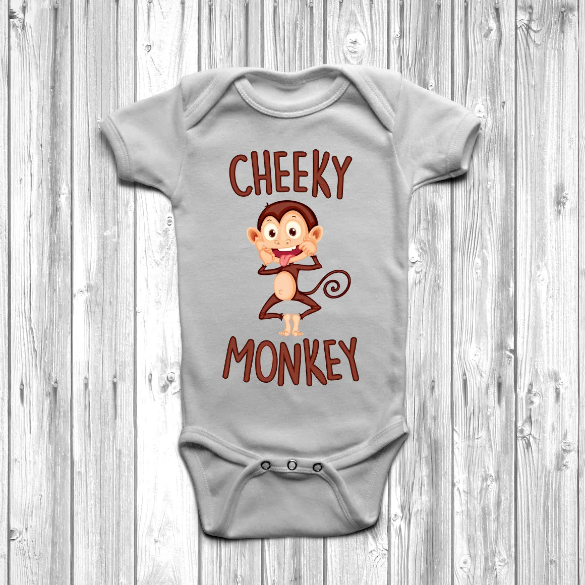 Cheeky Monkey Baby Grow