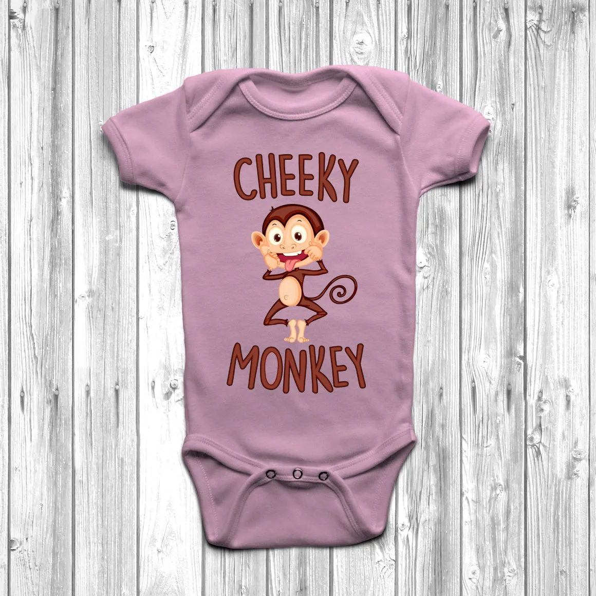 Cheeky Monkey Baby Grow