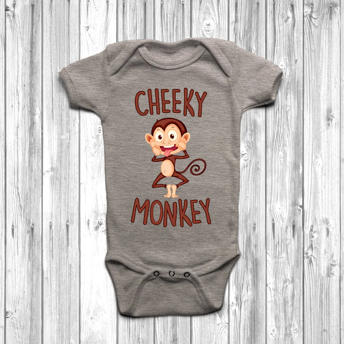 Cheeky Monkey Baby Grow
