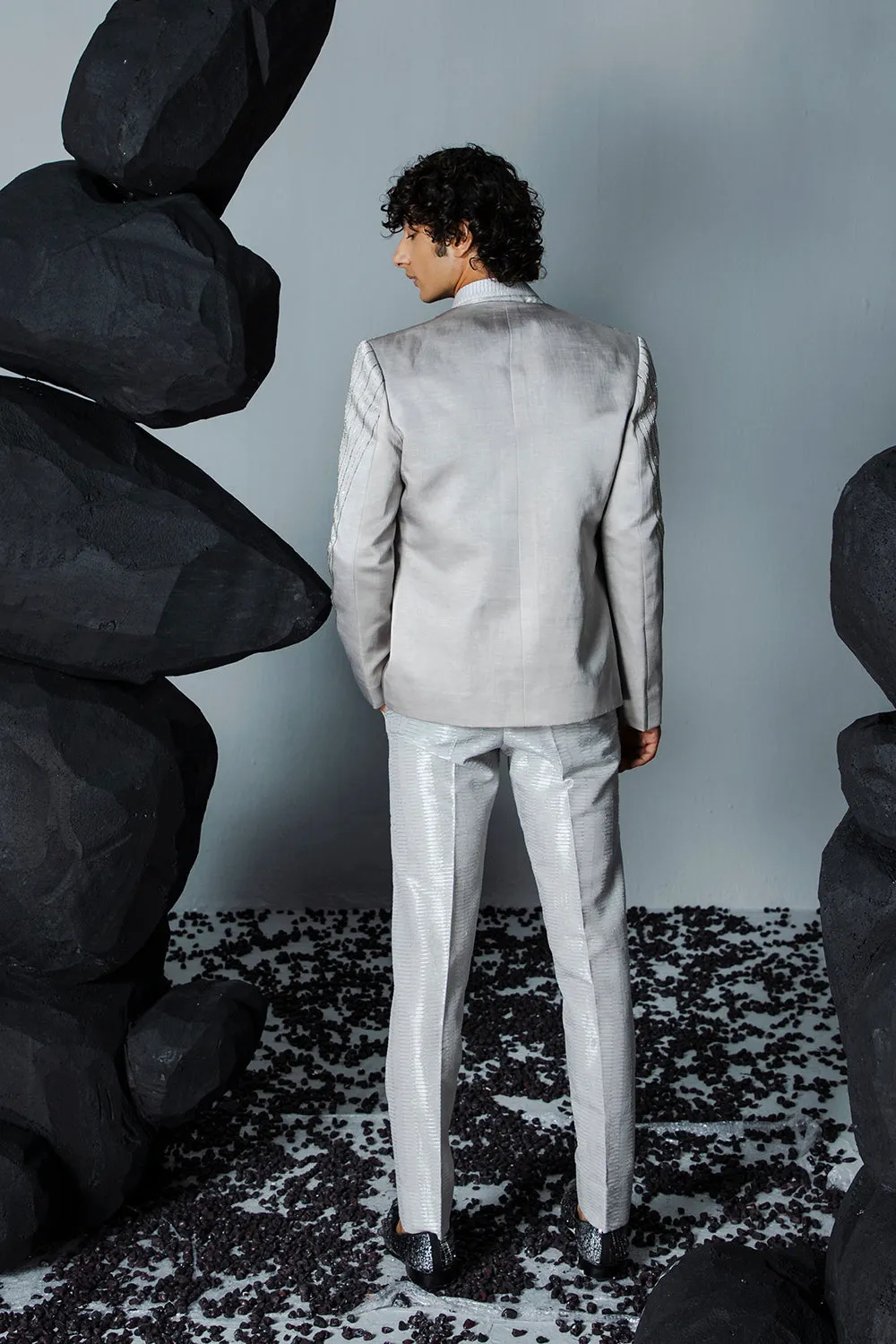Chrome Jacket Set