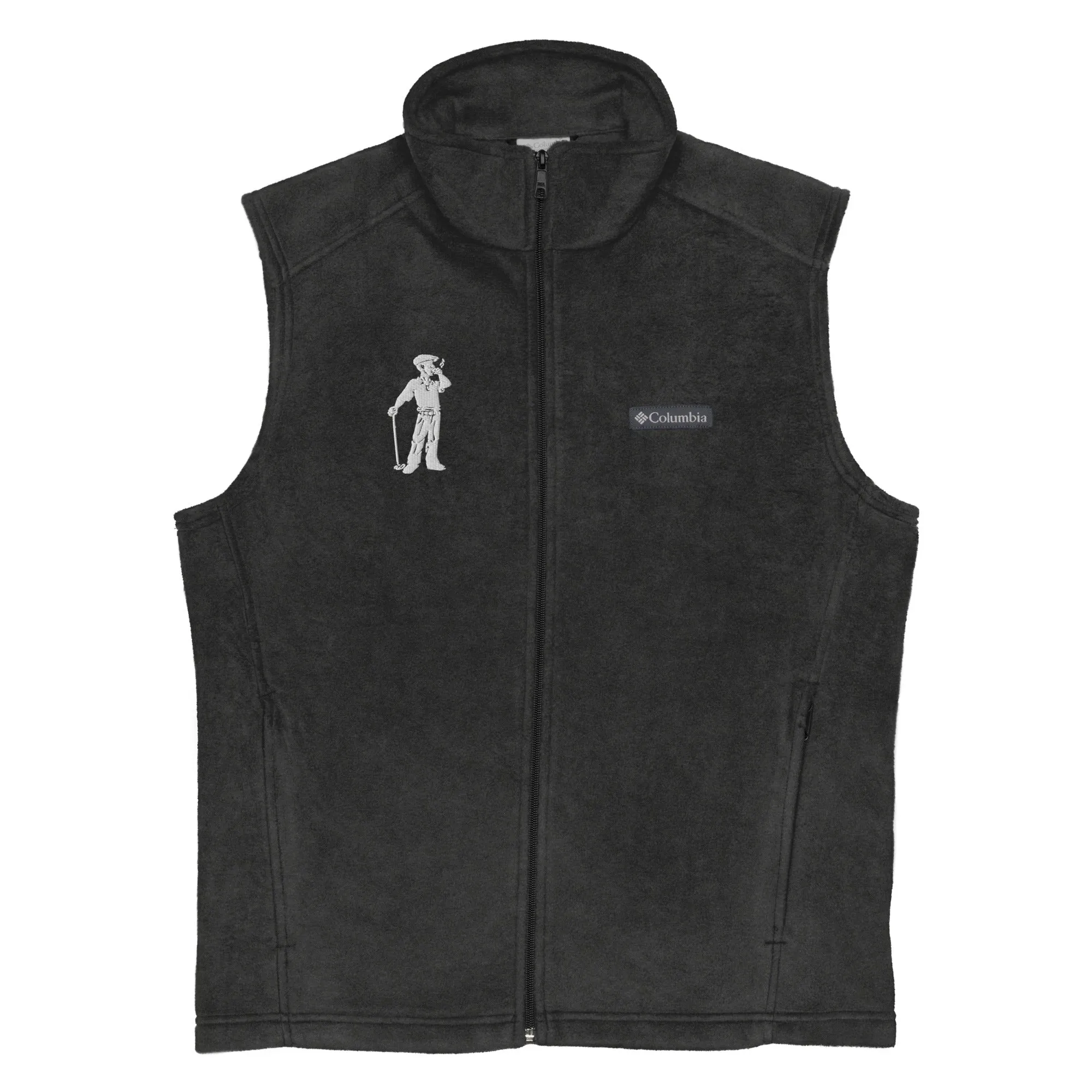 Cigar Golfer  Men’s Columbia fleece vest