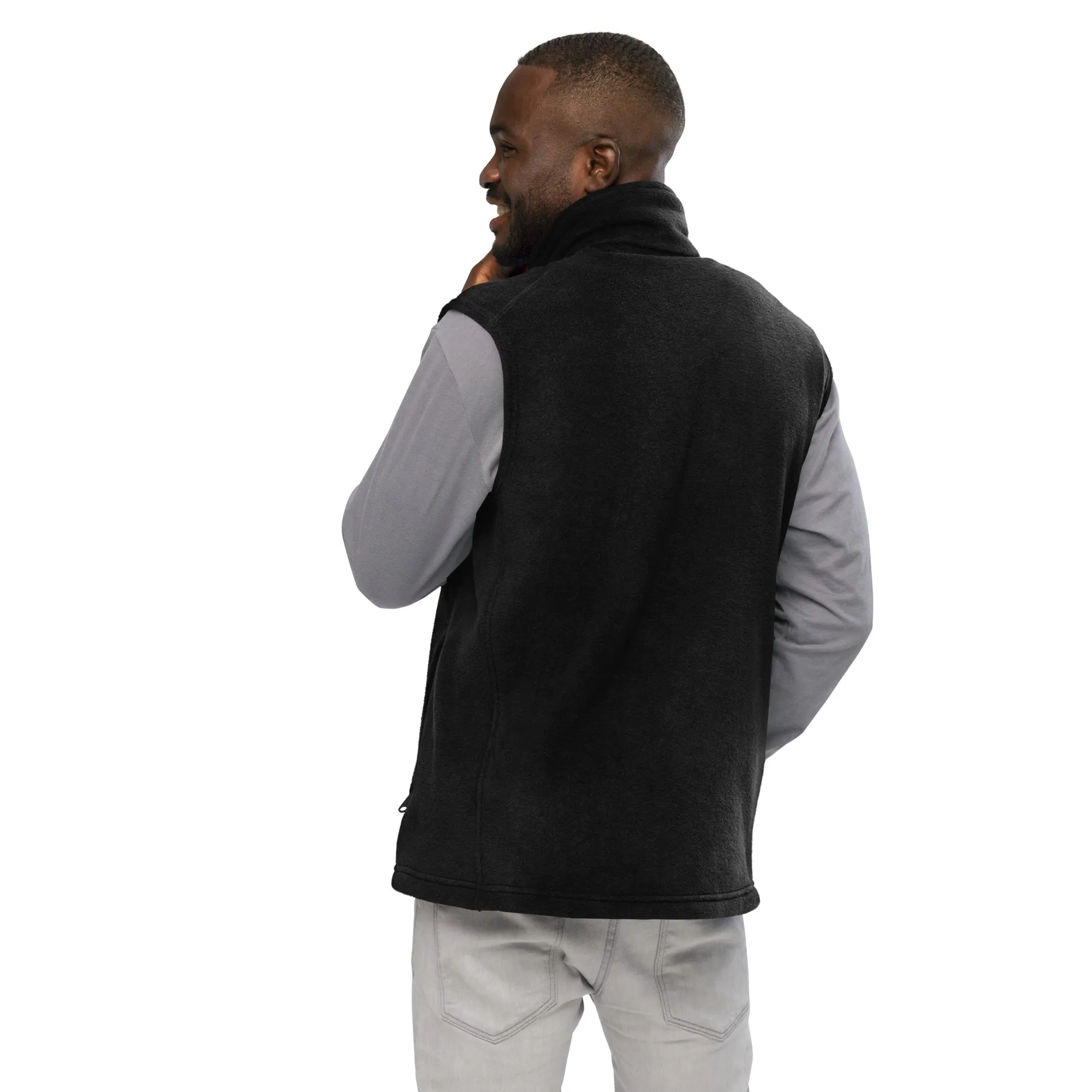 Cigar Golfer  Men’s Columbia fleece vest