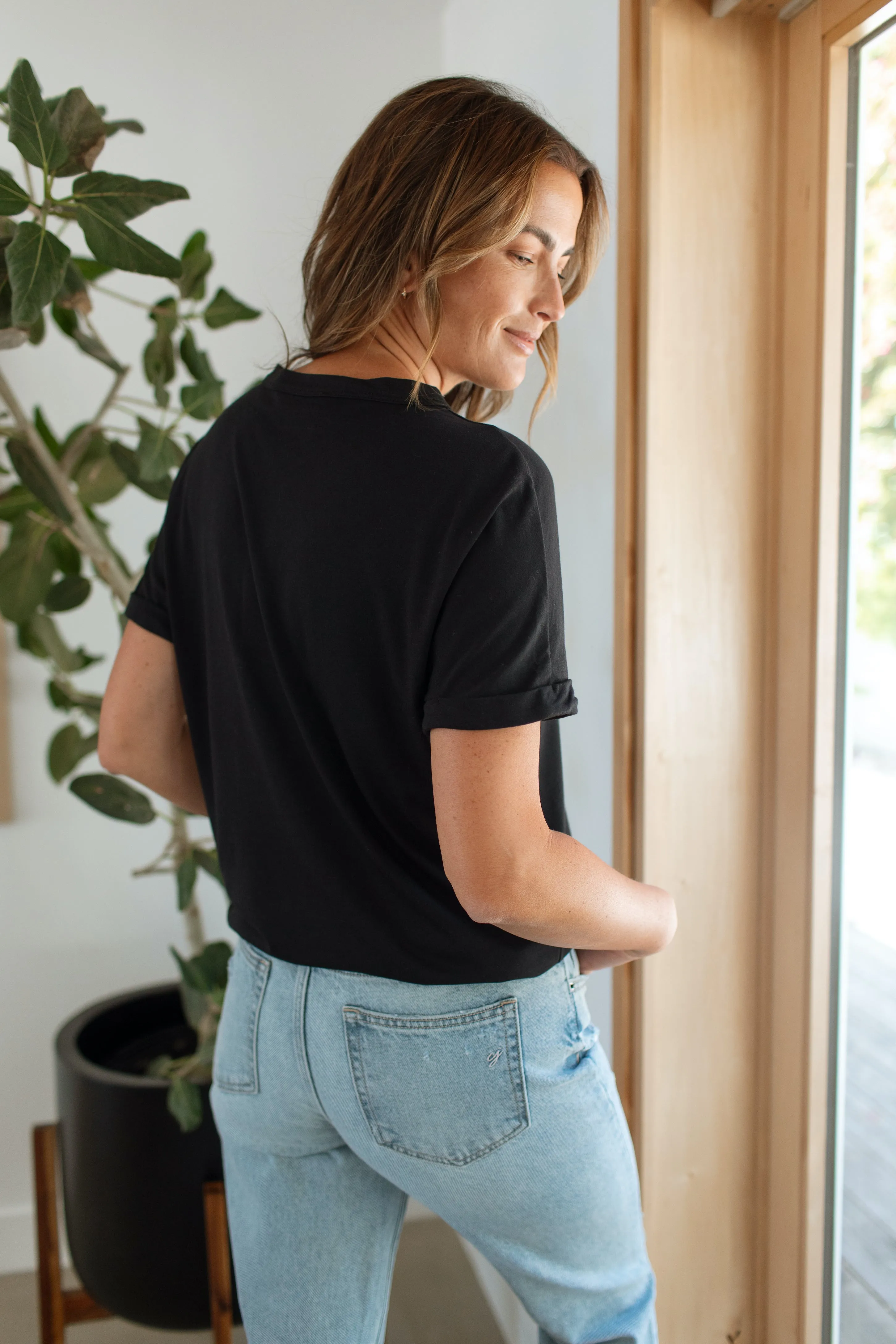 CJ's Favorite Classic Rolled Tee