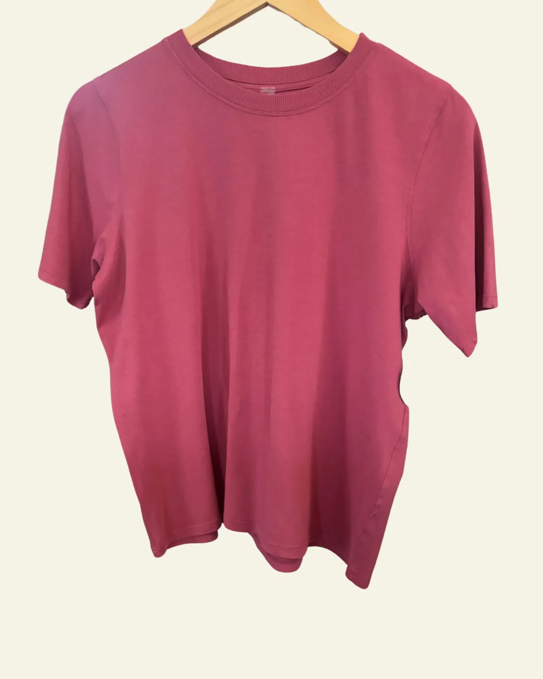 Classic Boxy Fit Tee | Soft Magenta