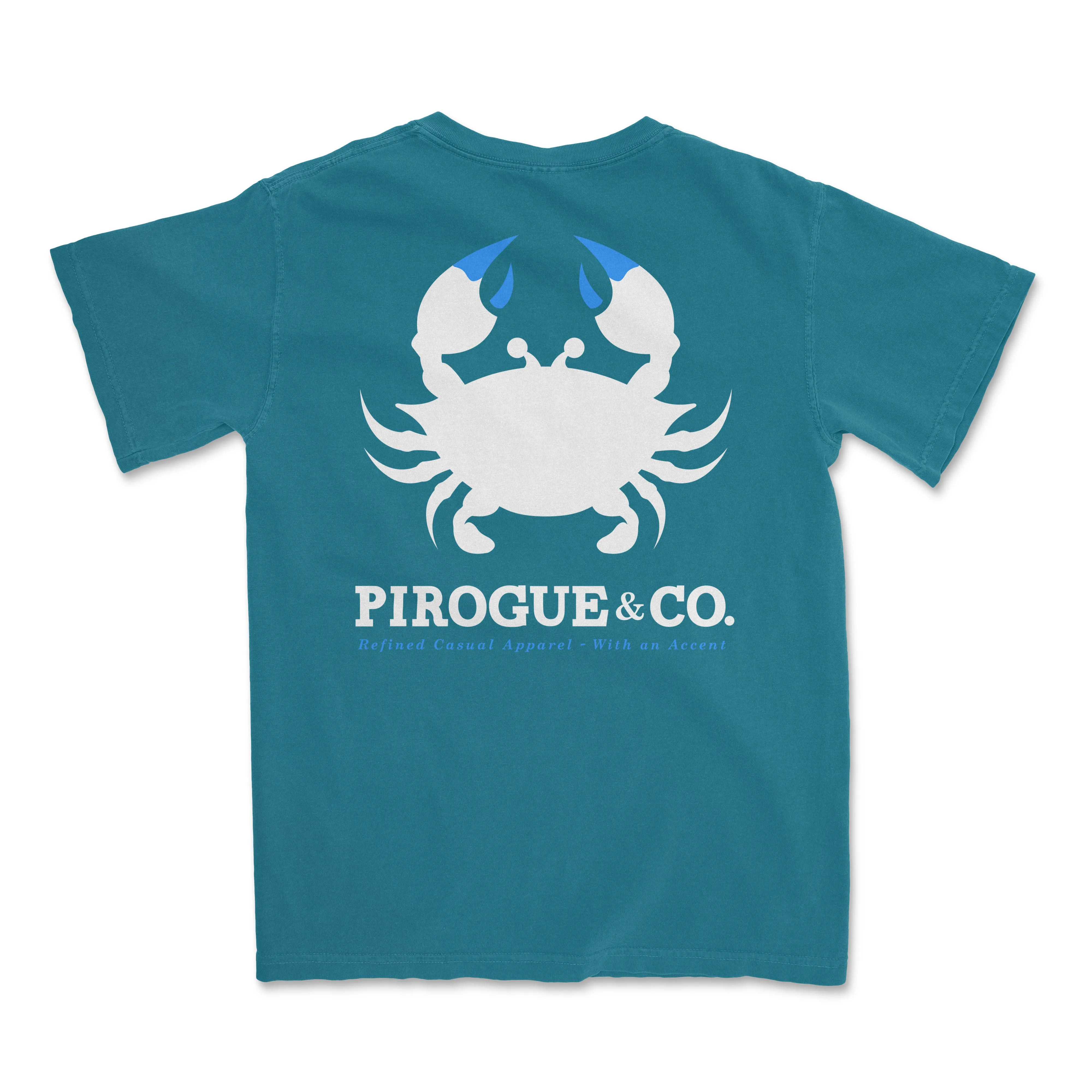 Classic Crab Tee | Sea Blue
