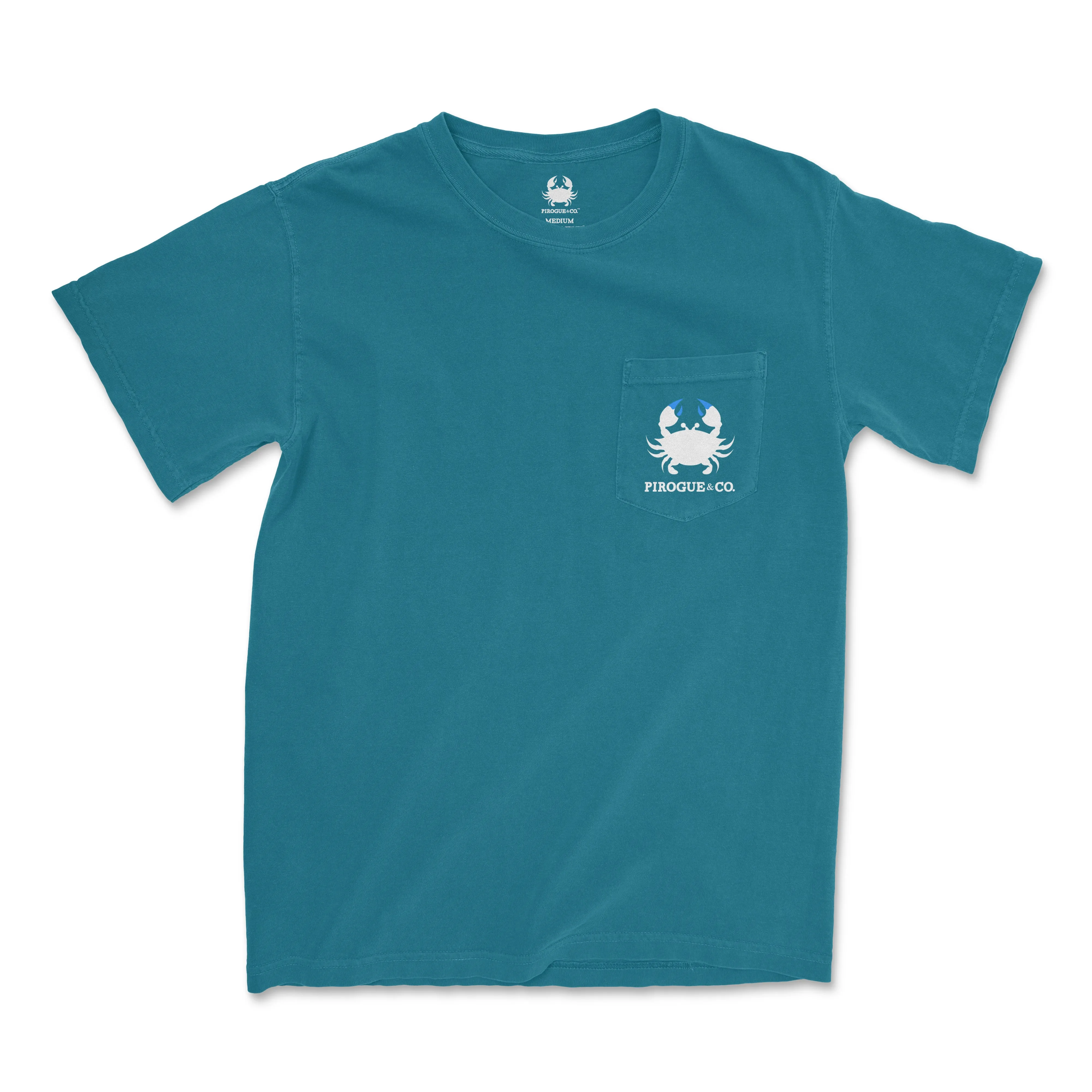 Classic Crab Tee | Sea Blue