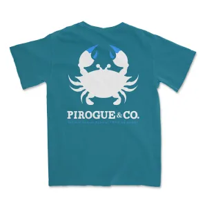 Classic Crab Tee | Sea Blue