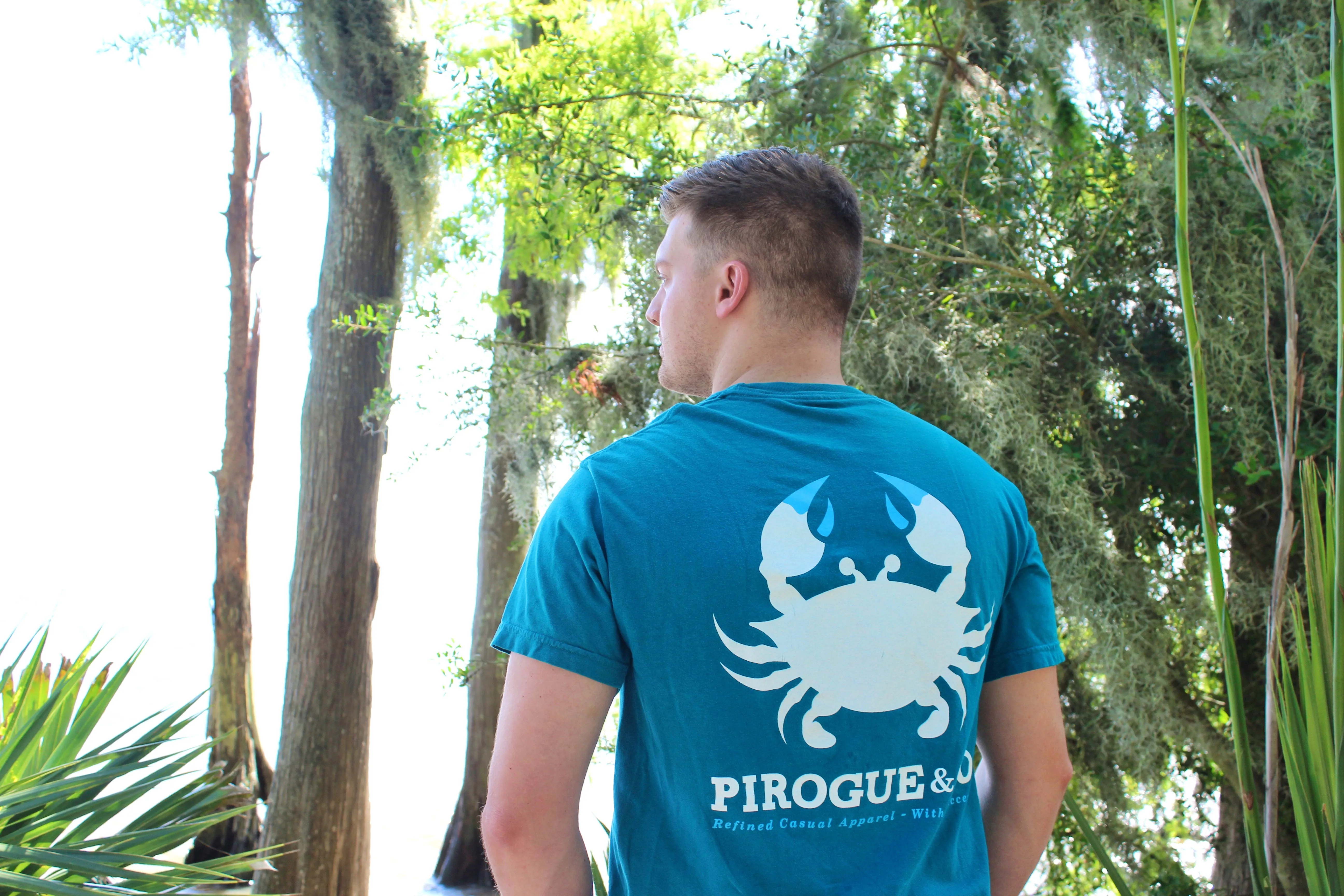 Classic Crab Tee | Sea Blue