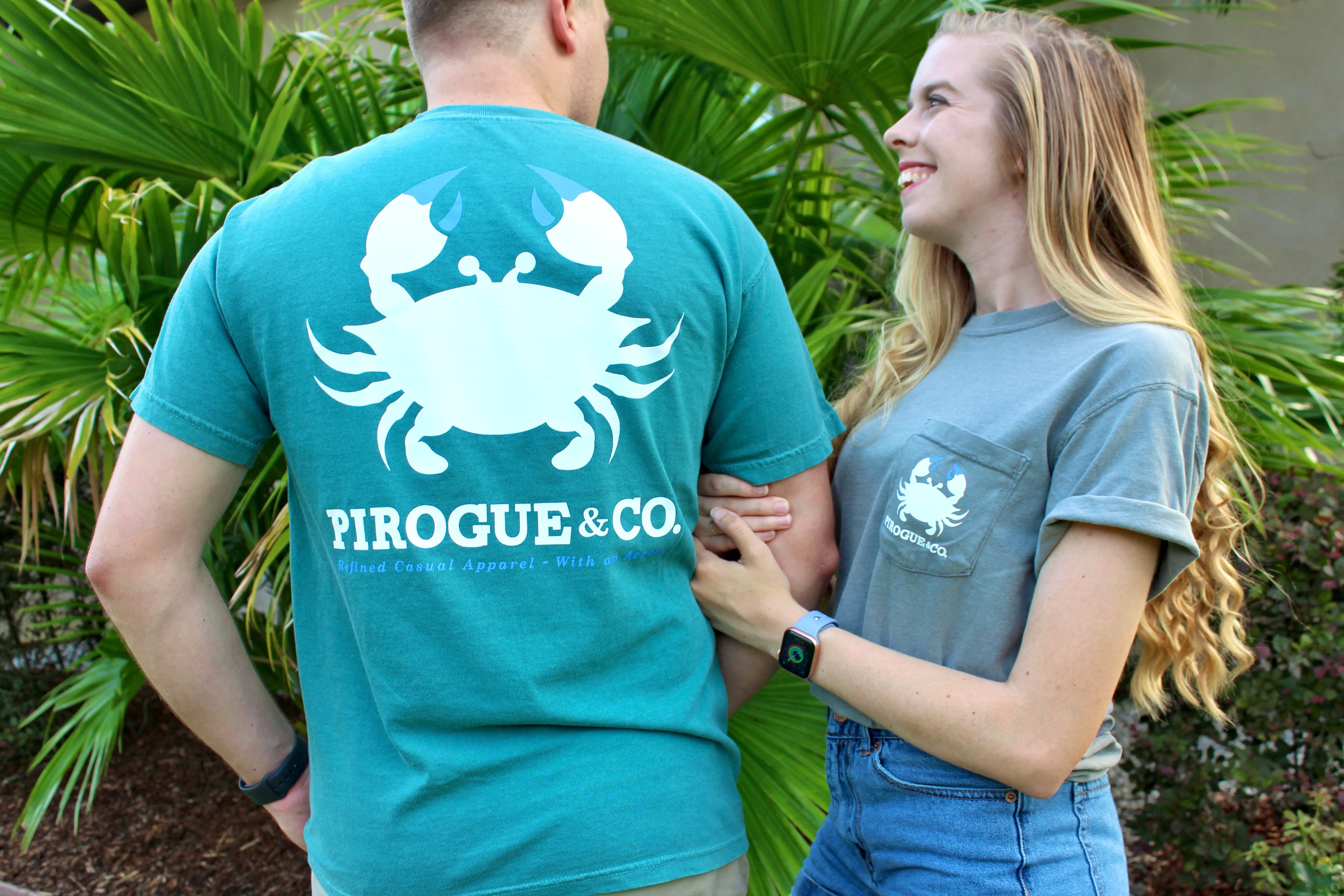 Classic Crab Tee | Storm Gray