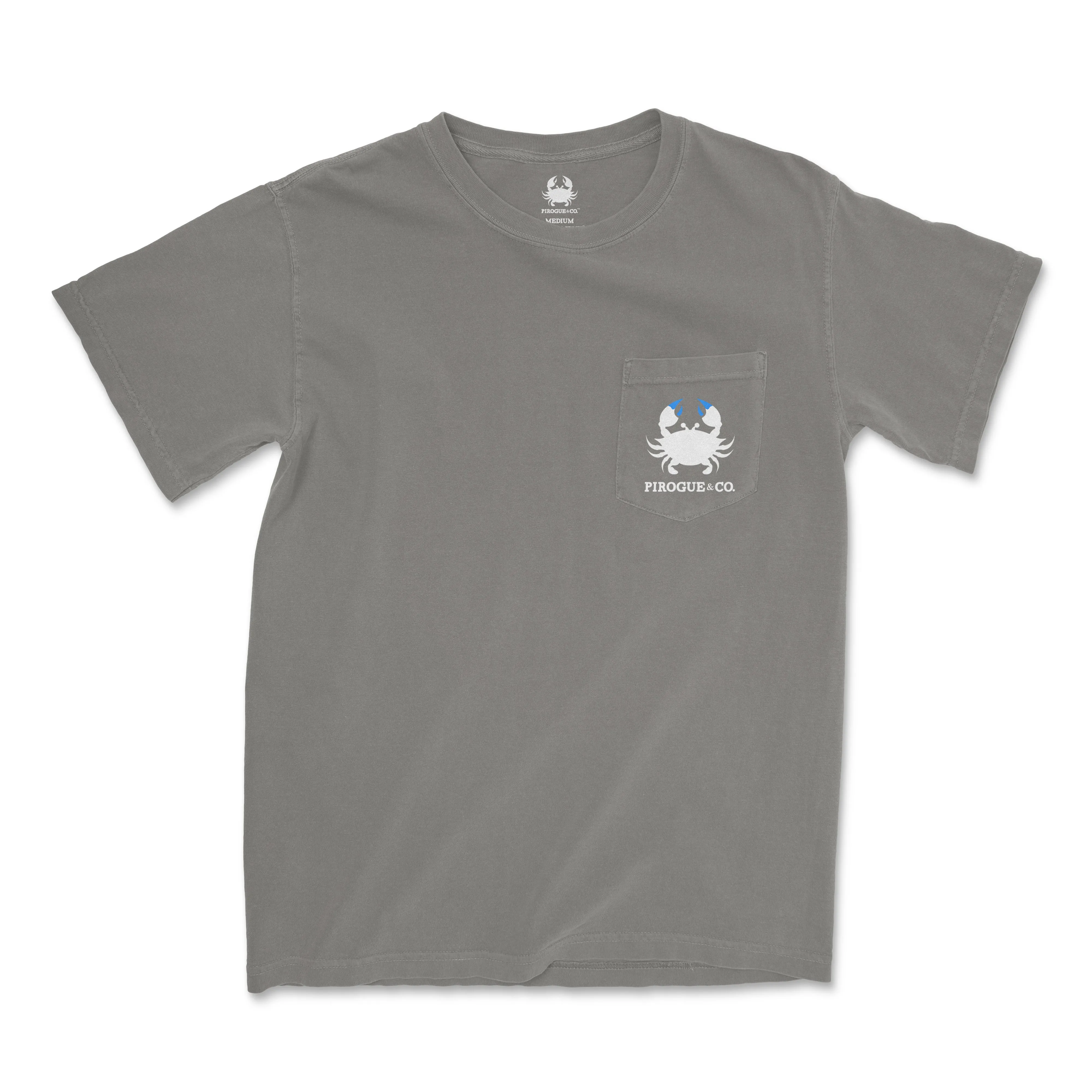 Classic Crab Tee | Storm Gray