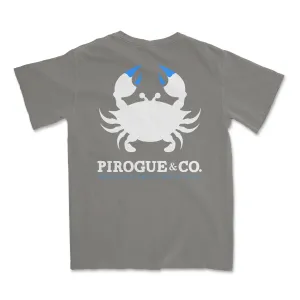 Classic Crab Tee | Storm Gray