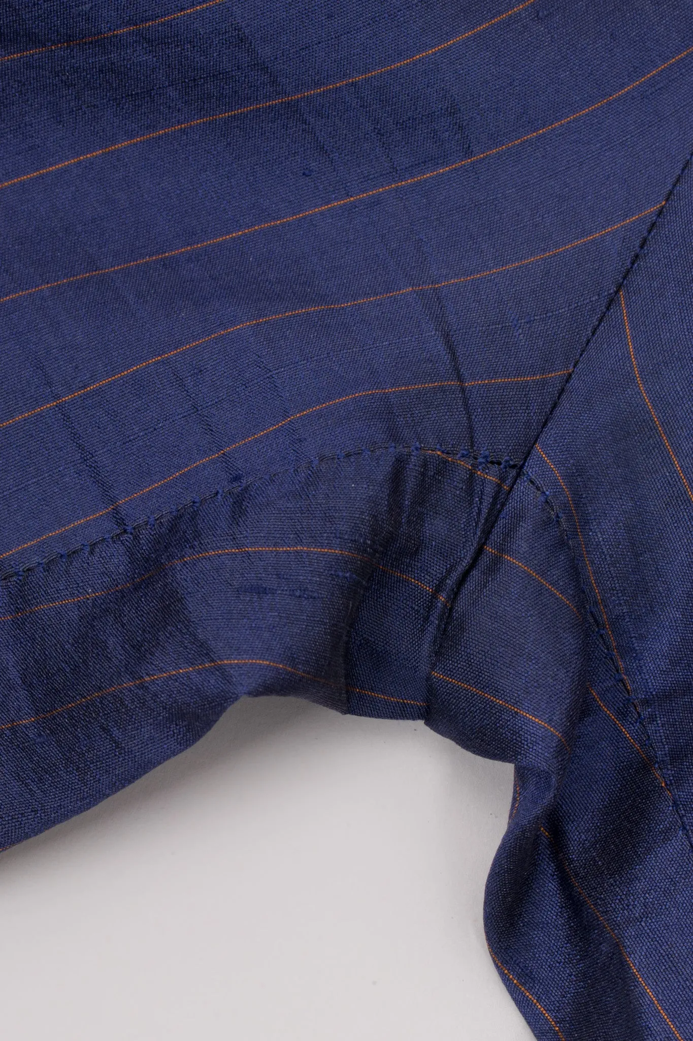 Classique Pinstripe Silk Jacket & Pant Set