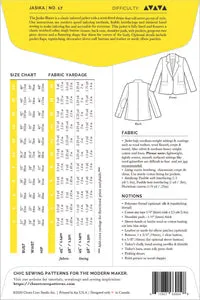 Closet Core Patterns Jasika Blazer