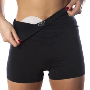 Comfizz Women's Swimming Boxers CORE Range, Level 2 Support (Black)