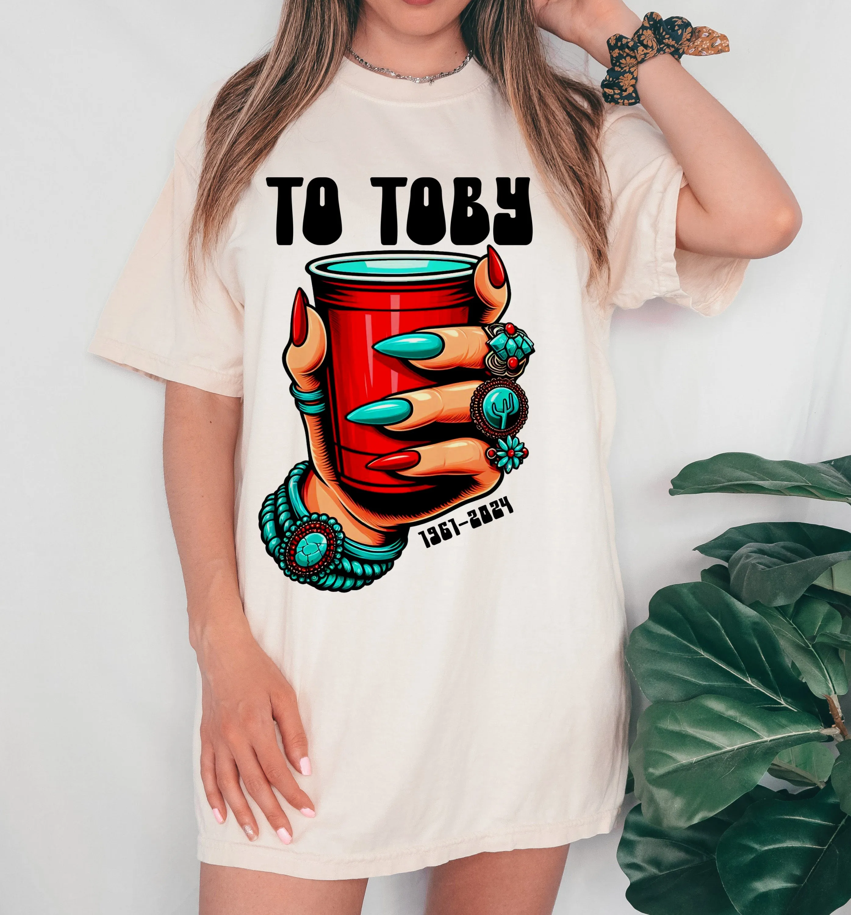 Comfort Colors To Toby Shirt/ Country Western Music Shirt/ Nashville Shirt