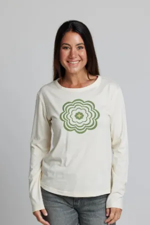 Cream Daisy - L/Sleeve Tee