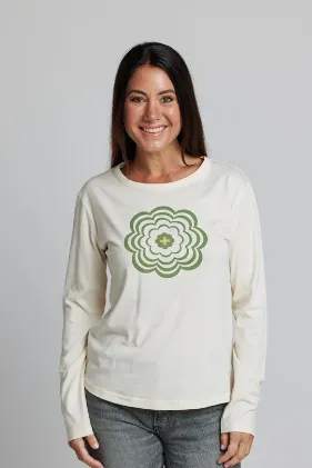 Cream Daisy - L/Sleeve Tee
