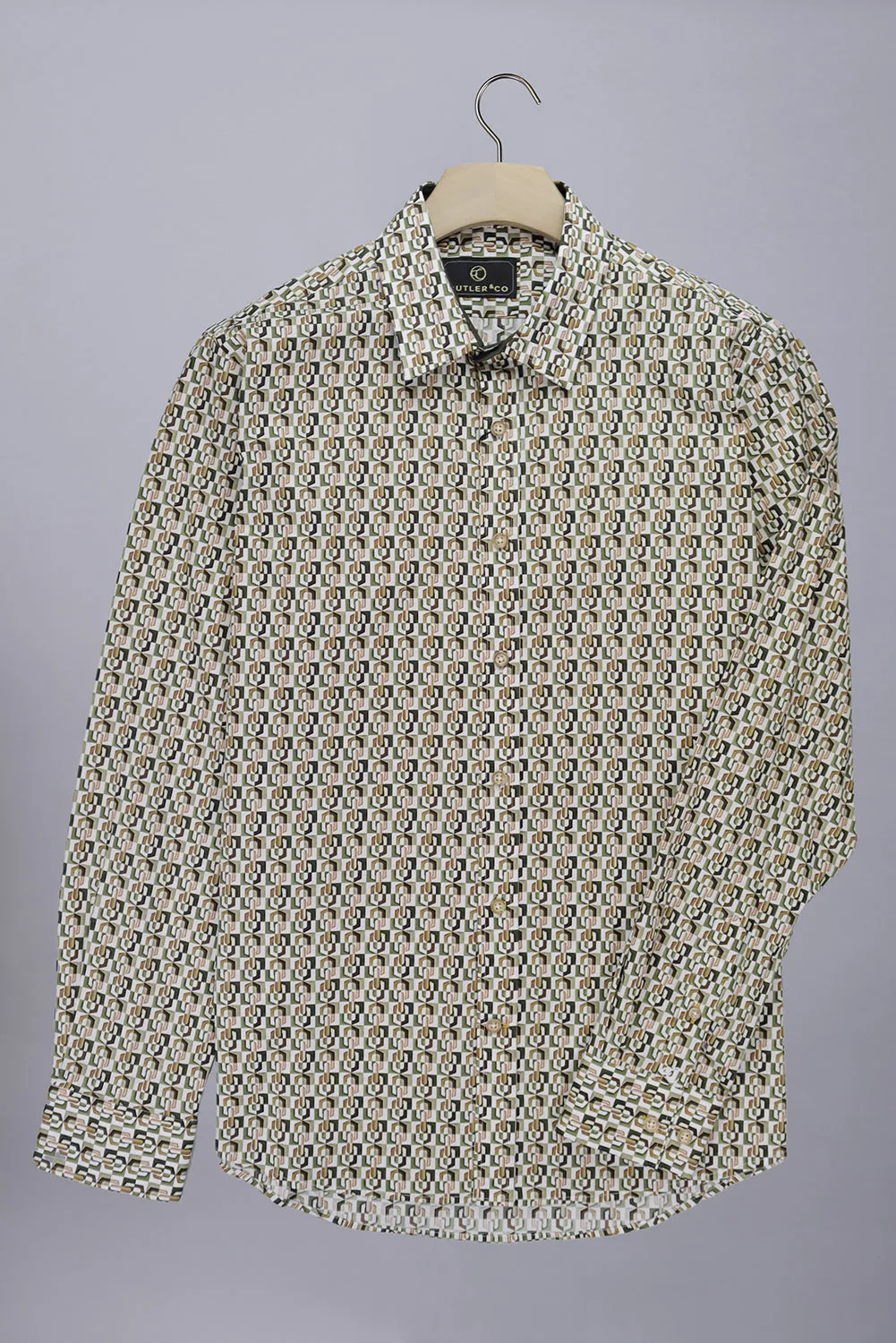 CUTLER & CO BLAKE ALL OVER PRINT L/S SHIRT CW21307