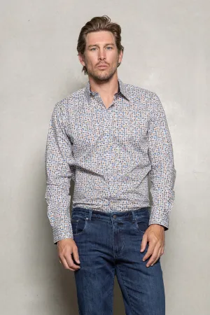 CUTLER & CO BLAKE ALL OVER PRINT L/S SHIRT CW21309