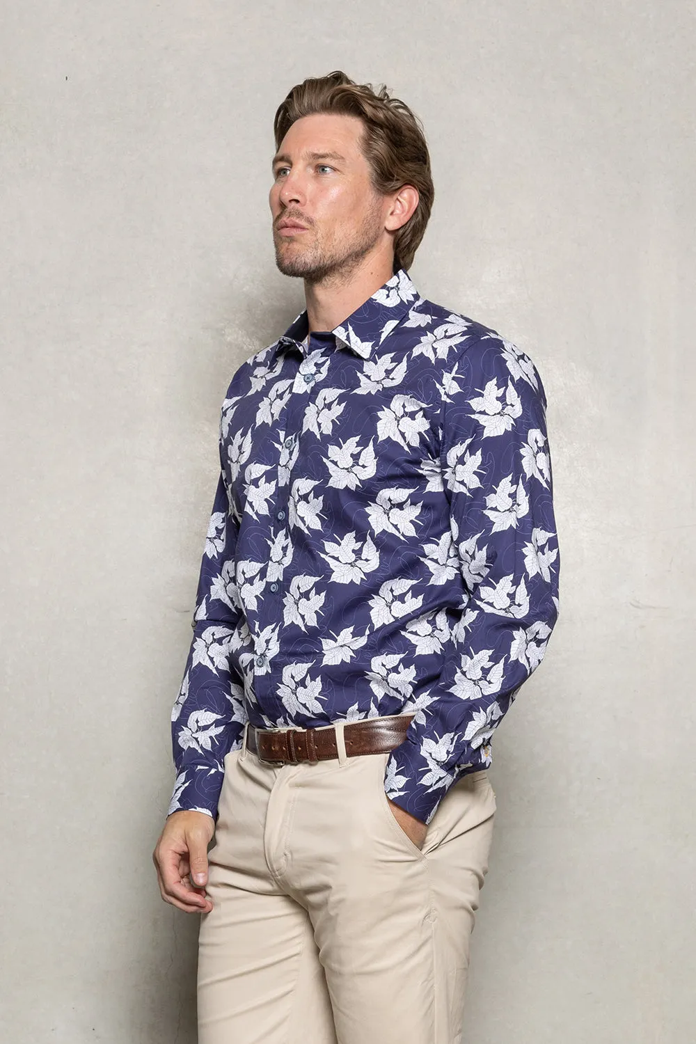 CUTLER & CO BLAKE PRINT L/S SHIRT CW21280