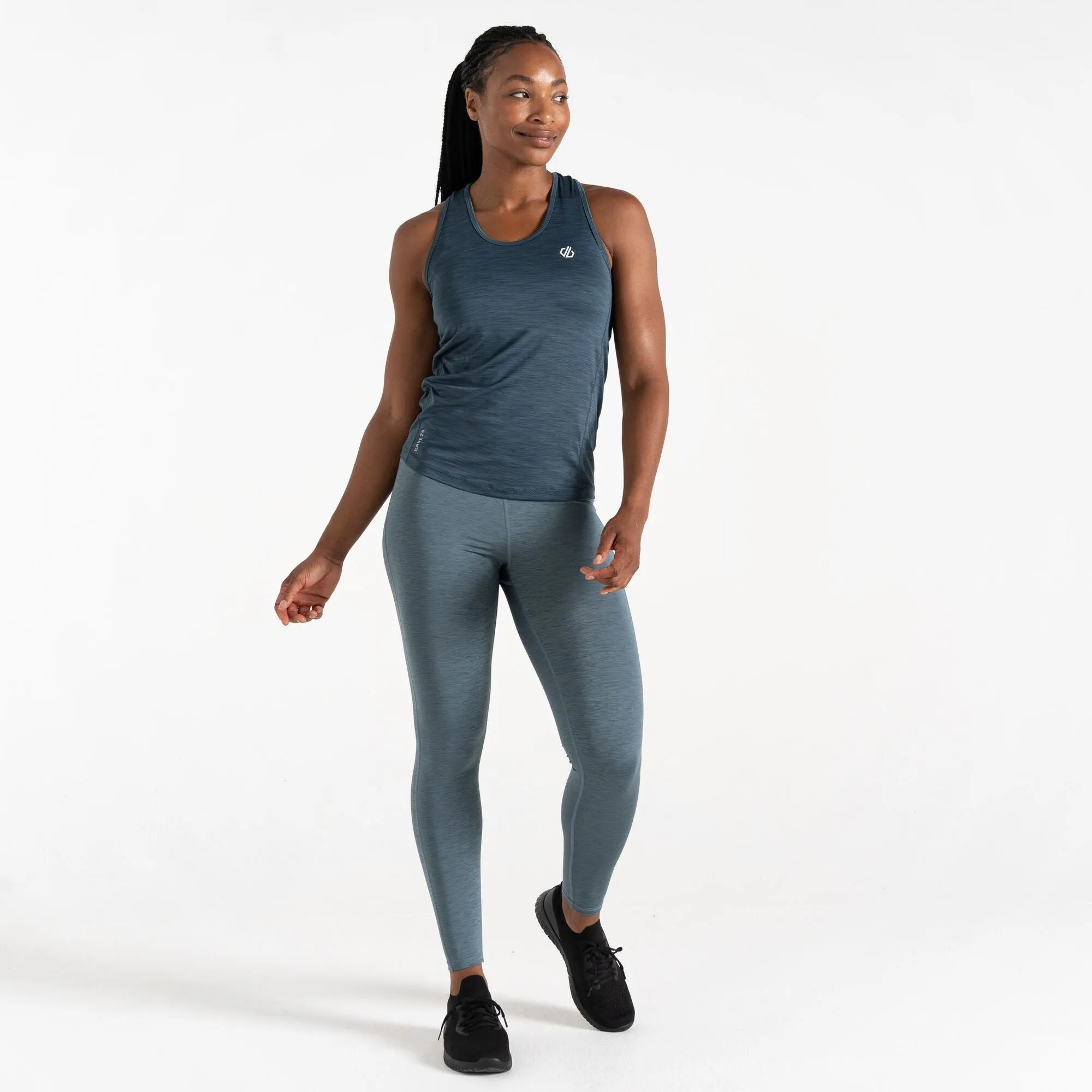 Dare2b Ladies Lightweight Wicking Modernise II Vest-DENIM BLUE