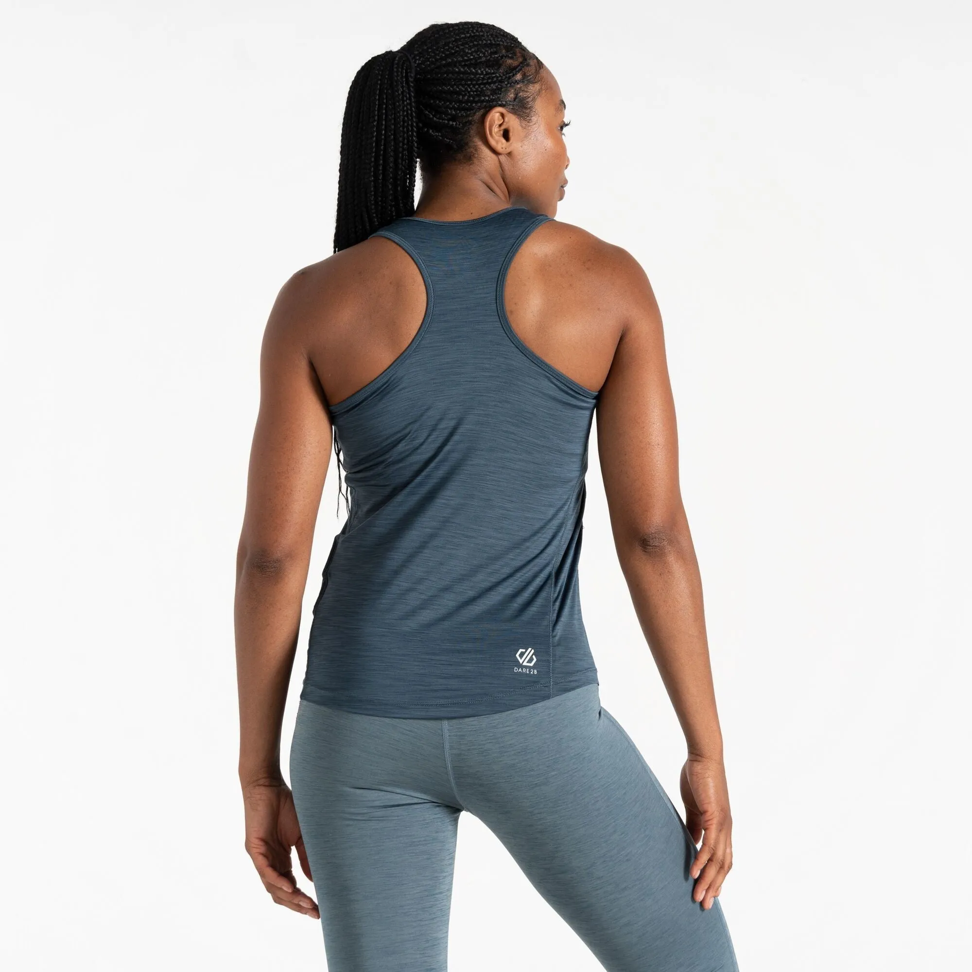 Dare2b Ladies Lightweight Wicking Modernise II Vest-DENIM BLUE