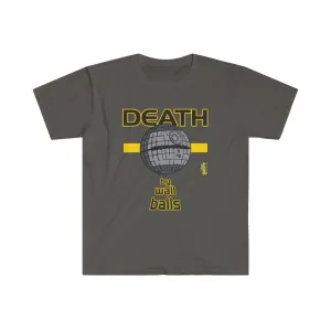 DEATH by Wall Balls - Men's Fitted Workout T Shirt