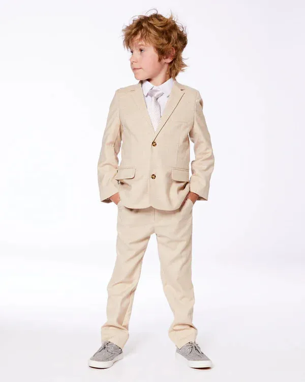 Deux par Deux Two Button Blazer   Slant Pocket Pants