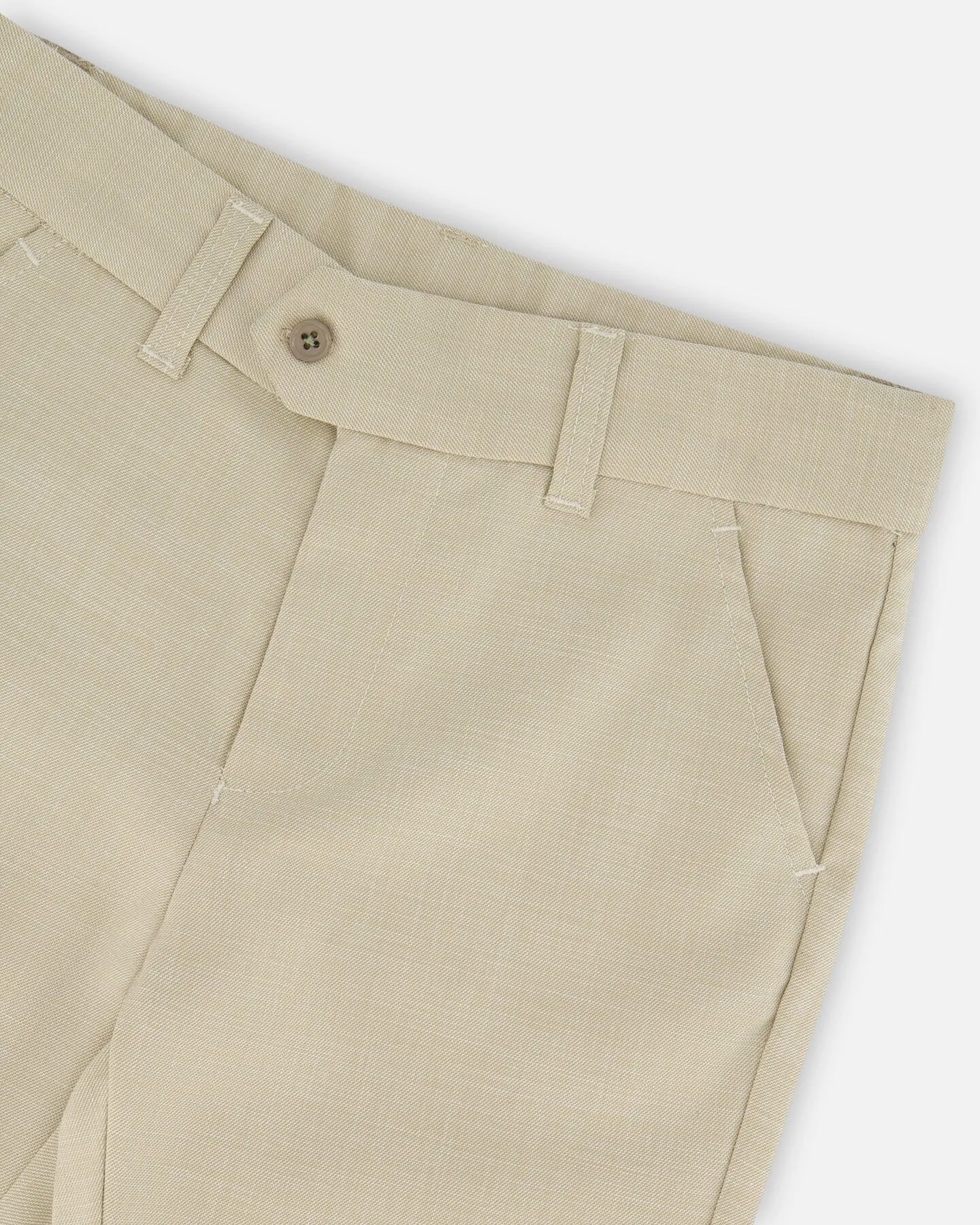 Deux par Deux Two Button Blazer   Slant Pocket Pants