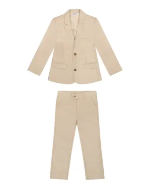Deux par Deux Two Button Blazer   Slant Pocket Pants