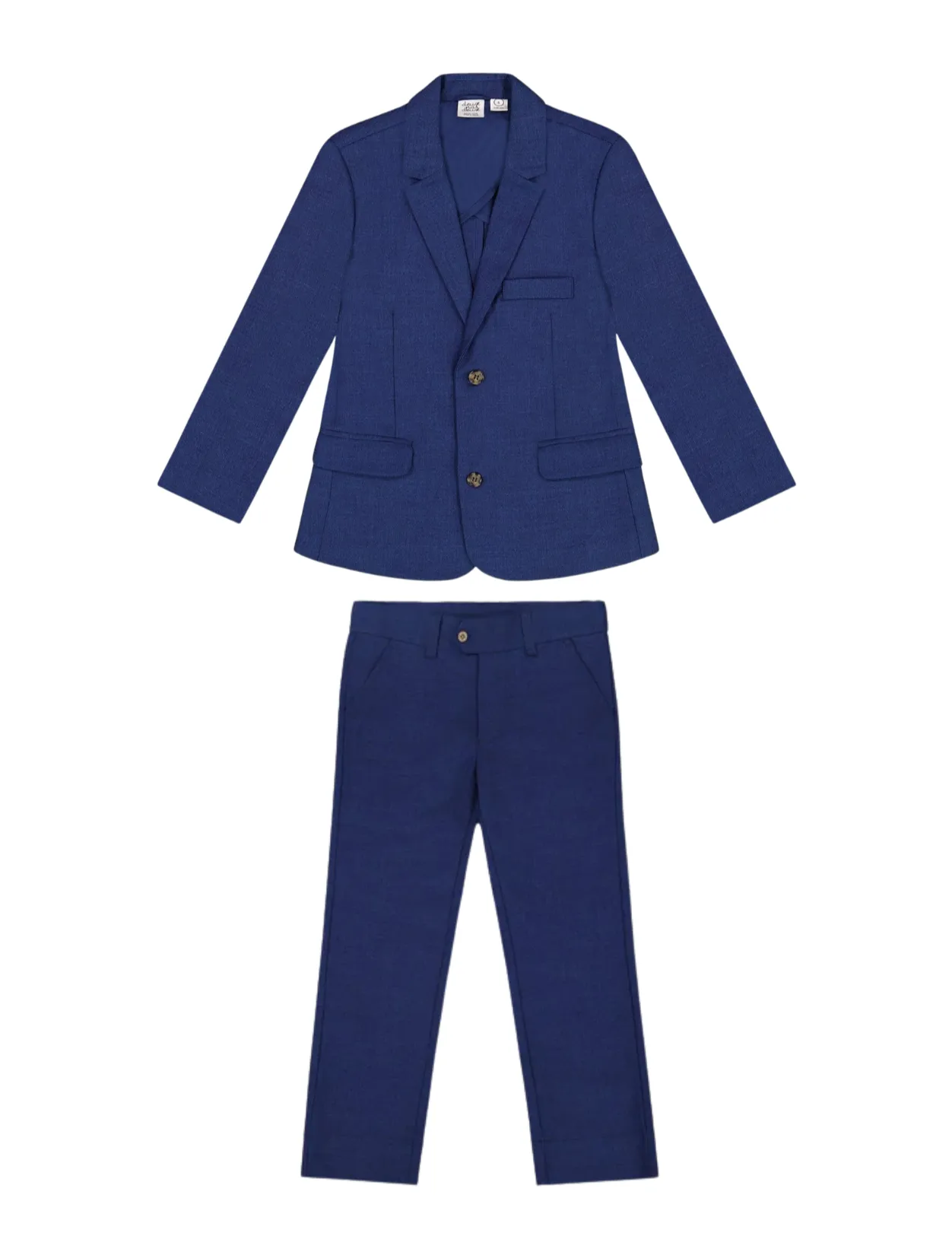 Deux par Deux Two Button Blazer   Slant Pocket Pants