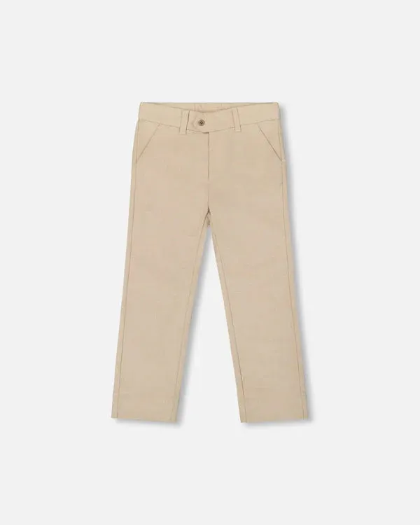 Deux par Deux Two Button Blazer   Slant Pocket Pants
