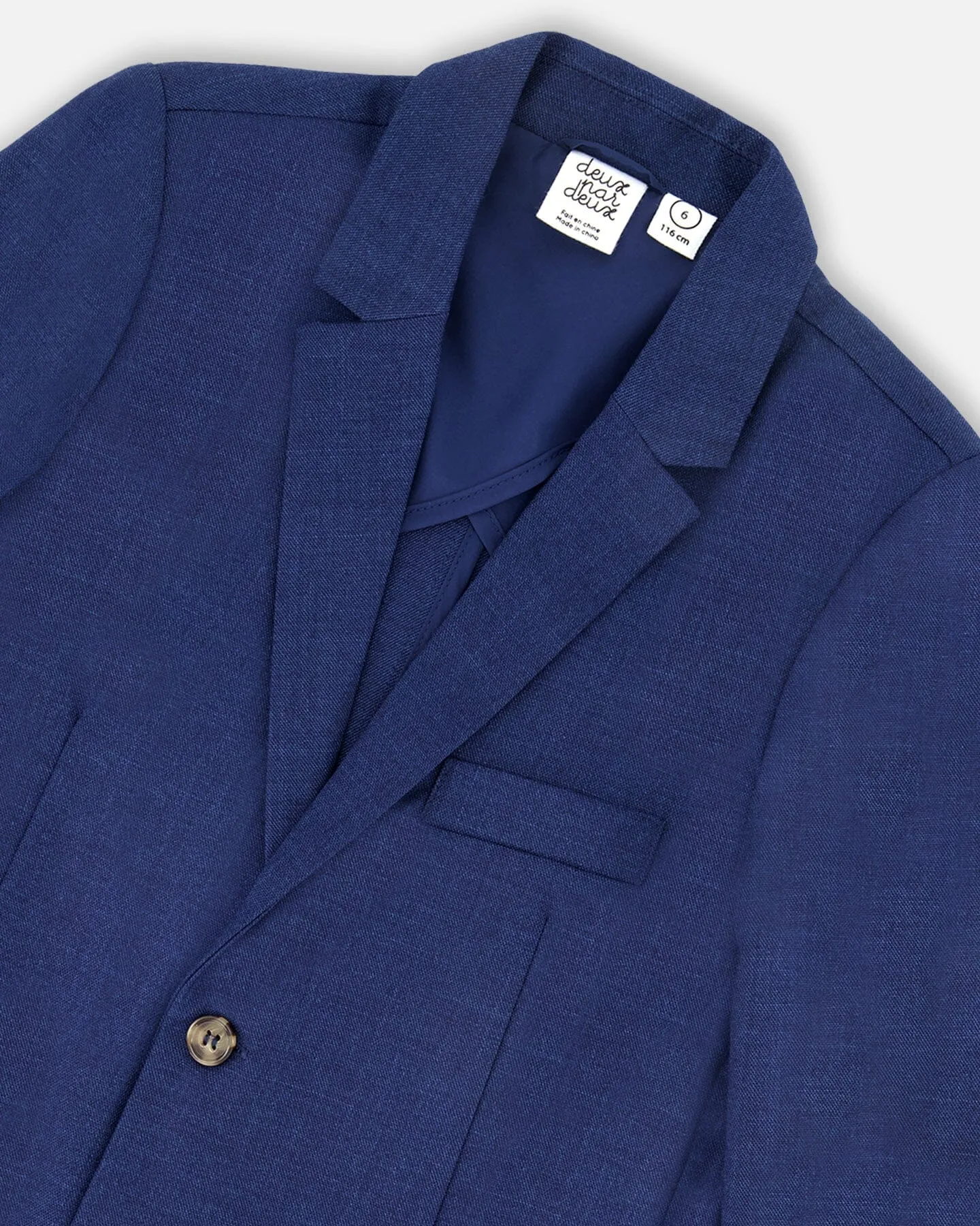 Deux par Deux Two Button Blazer   Slant Pocket Pants