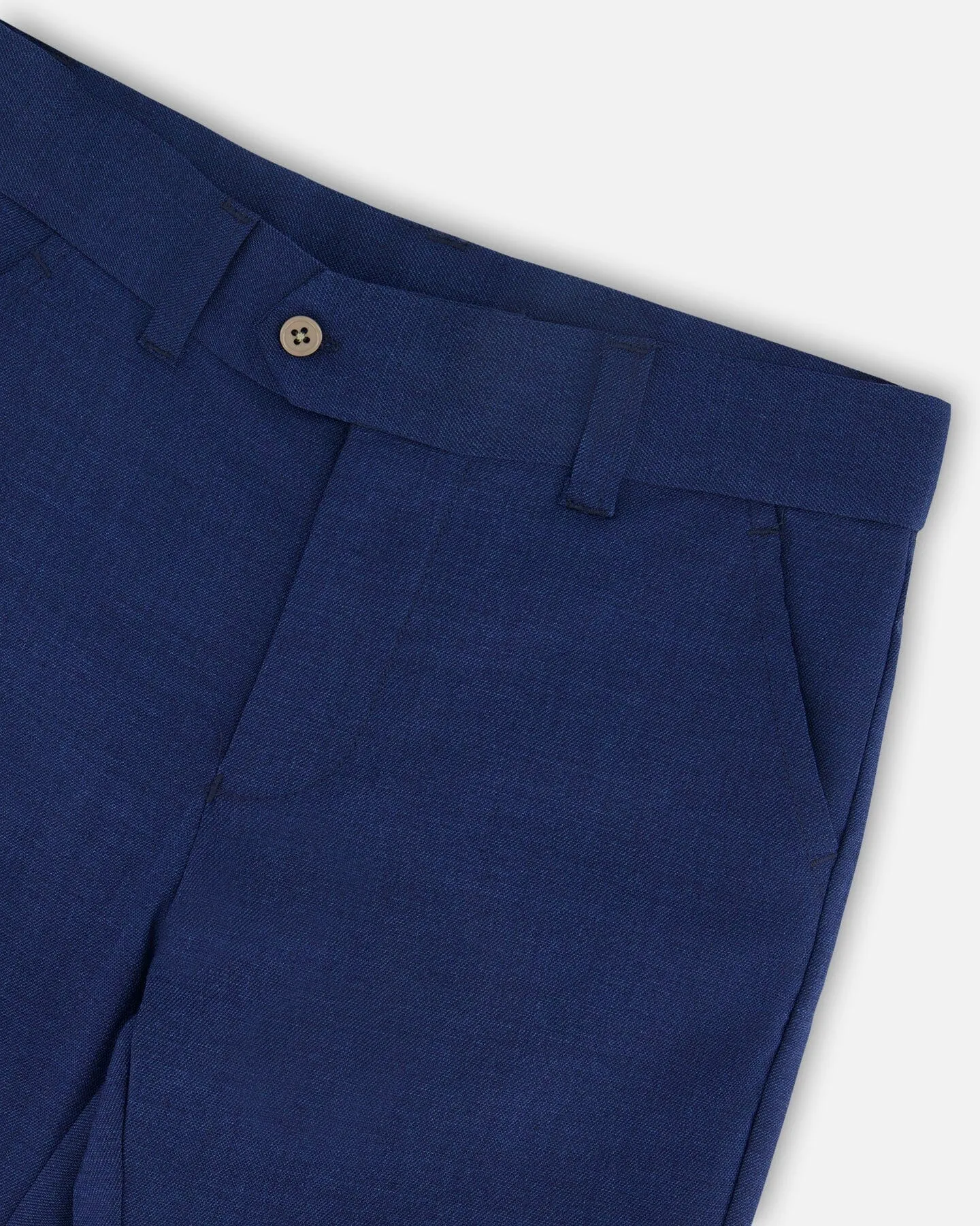 Deux par Deux Two Button Blazer   Slant Pocket Pants