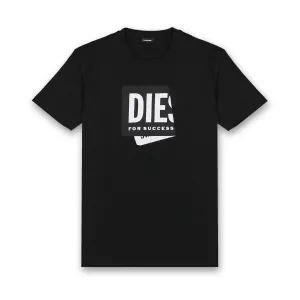 Diesel - T-DIEGOS-LAB T-Shirt in Black