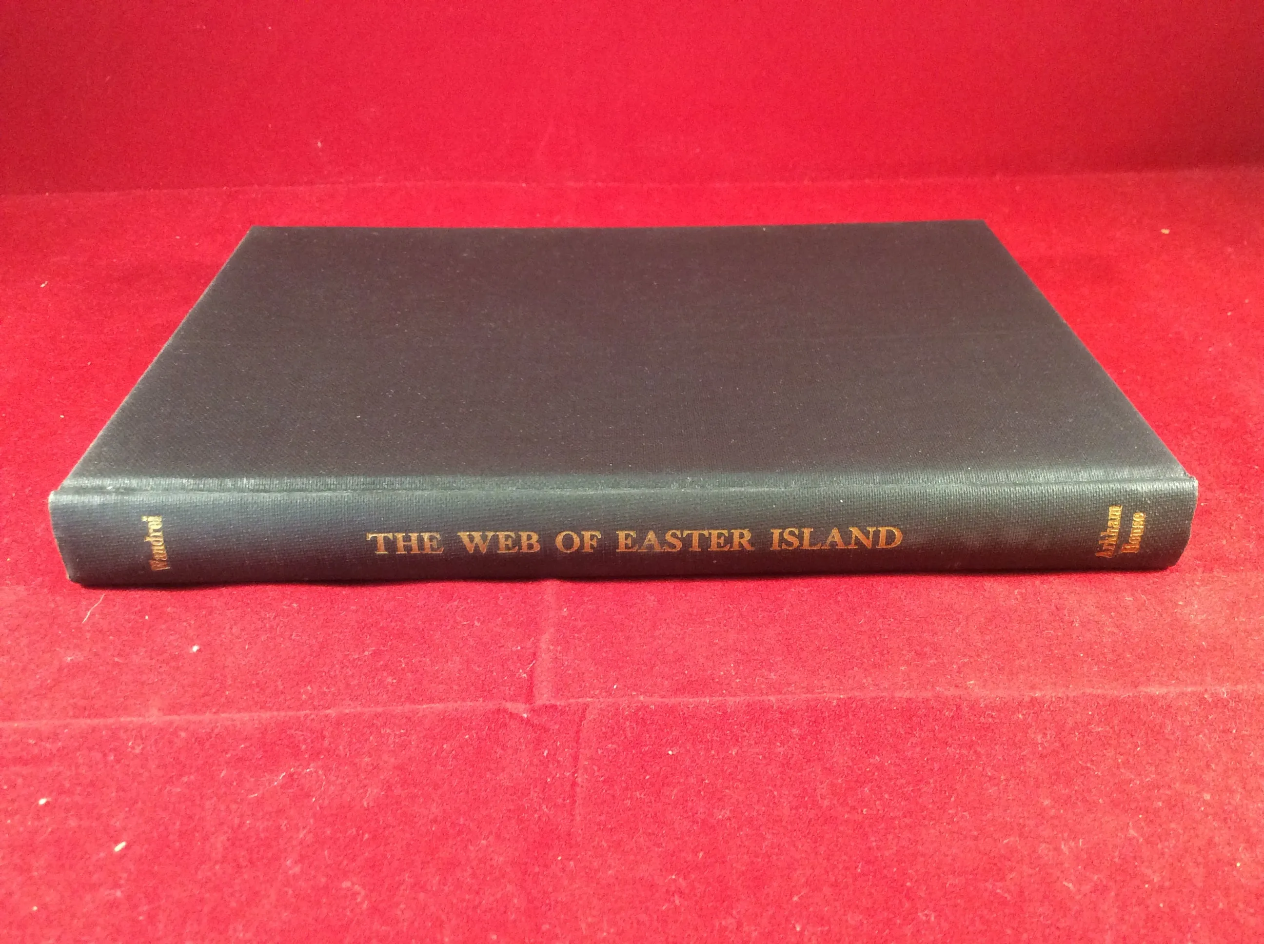 Donald Wandrei, The Web of Easter Island, Arkham House, 1948, Limited Edition.