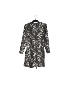 Draped minidress