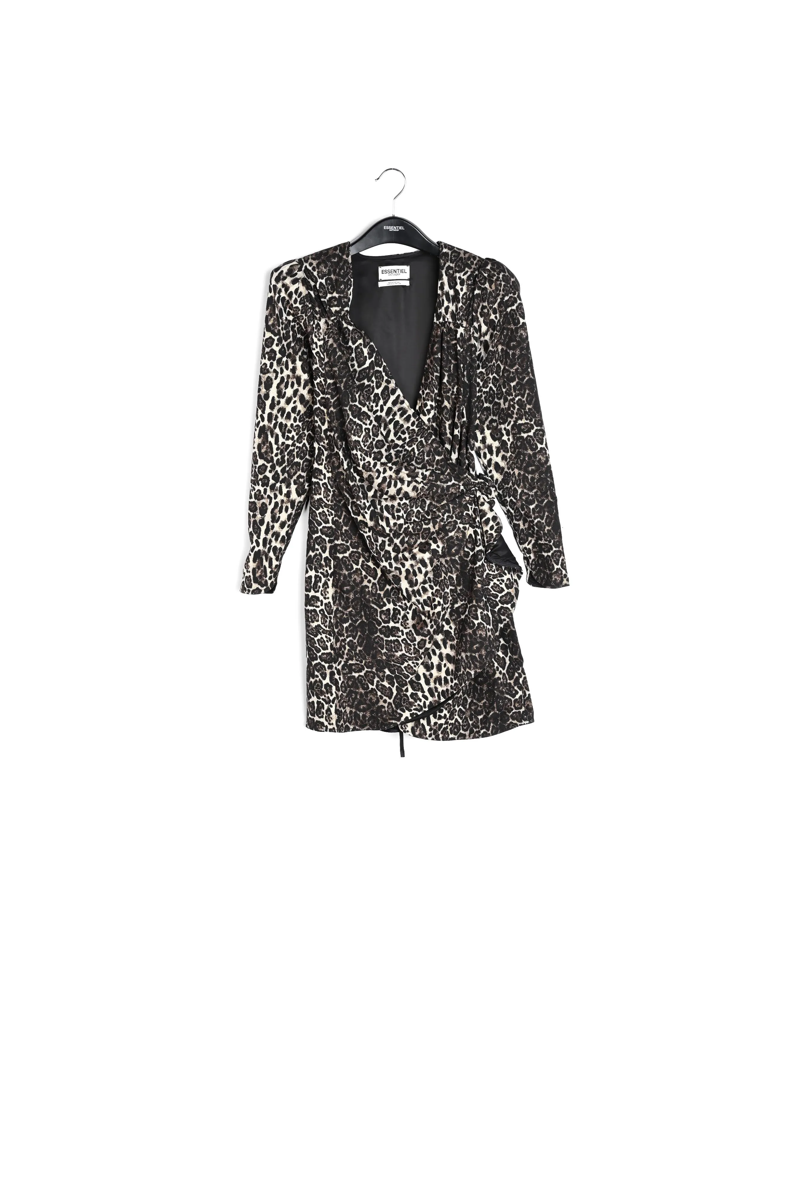 Draped minidress